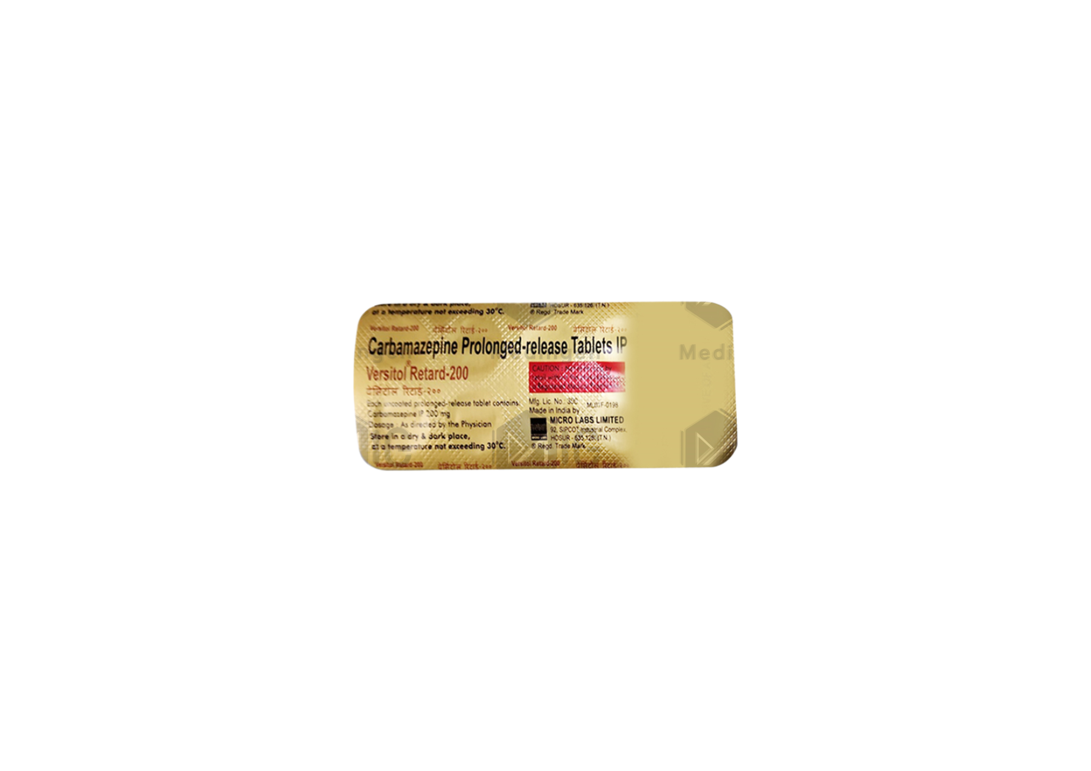 VERSITOL RETARD 200MG